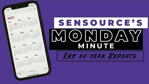 End of Year People Counting Reports from SenSource