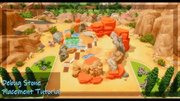 Sims 4: Debug Stone Placement Tutorial