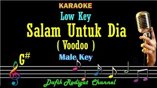 Salam Untuk Dia (Karaoke) Voodoo/ Nada Pria/ Cowok/ Male Key G#