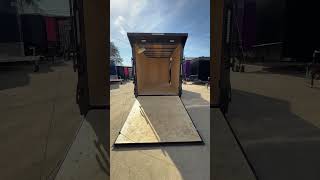2026 New 6x12 TA Screwless Enclosed Trailer | Blackout | Spoiler | .08 Polycor | Dexter Axles | 992