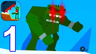 Downhill Smash - Gameplay Walkthrough Part 1 Tutorial (Android, iOS) screenshot 1