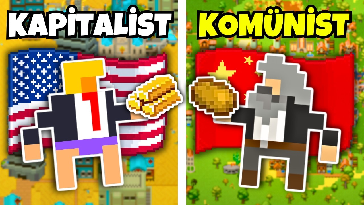 KAPİTALİZM mi Yoksa KOMÜNİZM mi Kazanır? | Worldbox