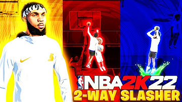 MY *NEW* 2-WAY SLASHER BUILD DOMINATES THE PARK!! EVERY CONTACT DUNK + GREENING 3