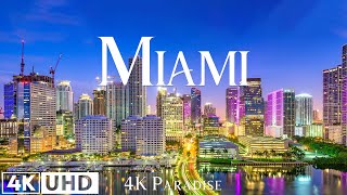 Miami 4K Ultra HD - เพลงผ่อนคลายพร้อมภาพยนตร์ธรรมชาติที่น่าทึ่งเพื่อคลายความเครียด