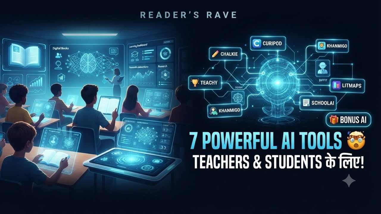 ⁣7 Powerful AI Tools for Teachers & Students  in 2026 | ये AI Tools आपका काम आसान कर देंगे! + BON