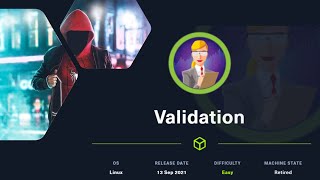 Hack The Box - Máquina Validation (PASO A PASO)