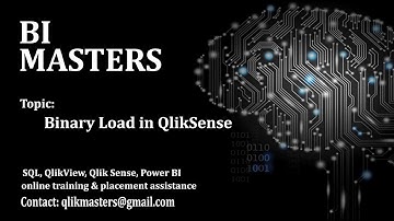 Qlik Sense Binary Load