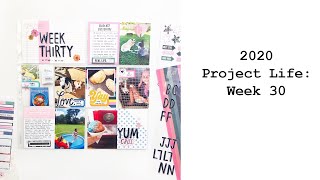 2020 Project Life: Week 30