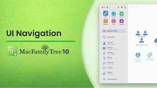 UI Navigation in MacFamilyTree (EN) screenshot 5