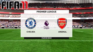 FIFA 11 (2011) - Arsenal vs Chelsea - Gameplay PC HD