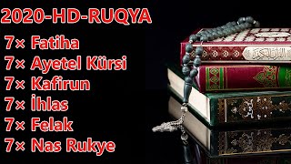 7× Fatiha 7× Ayetel Kürsi 7× Kafirun 7× İhlas 7× Felak 7× Nas Rukye HD