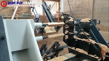 Dual Axis CNC Wood Lathe Machine - SMQH 1500 2AL