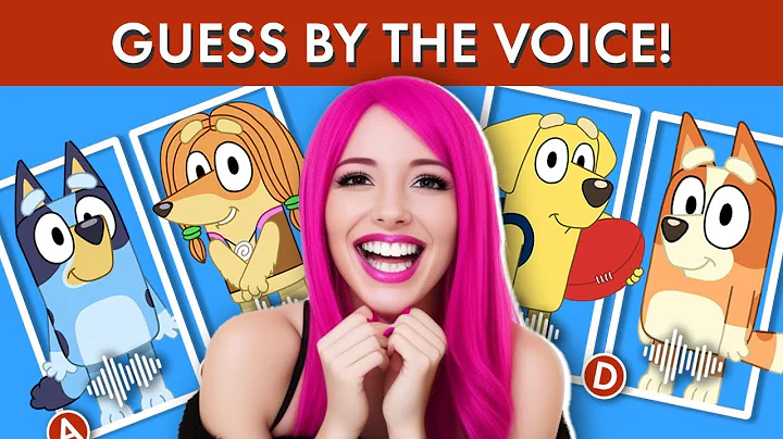 Guess the voice of characters from BLUEY episodes! Fun BLUEY quiz!