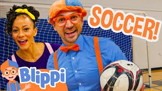 Blippi and Meekah Play Soccer and Other Sports! | Blippi and Meekah Full Episodes