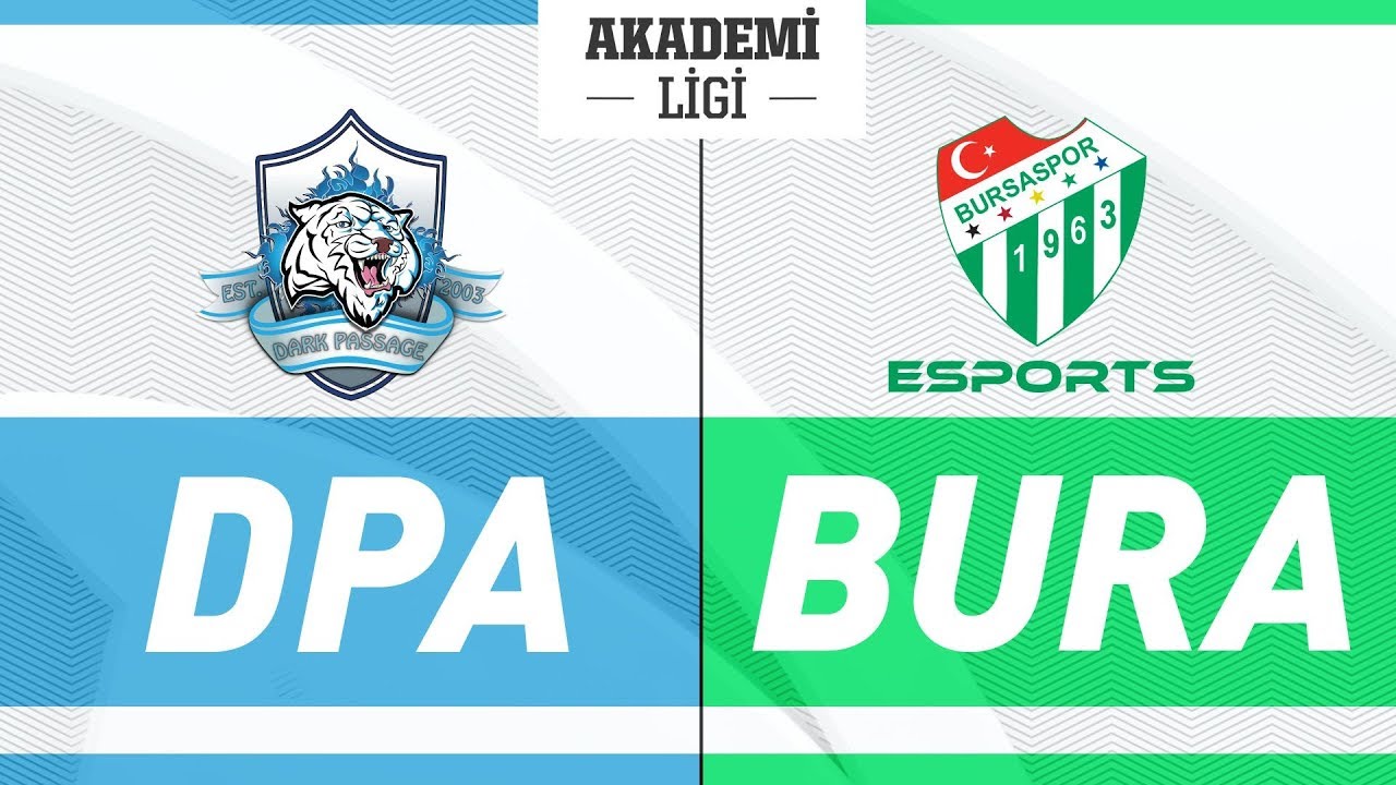 şampiyonluk ligi 2018 Dark Passage A ( DPA ) vs Bursaspor Esports A ( BURA ) | 2019 Akademi Ligi 9. Hafta