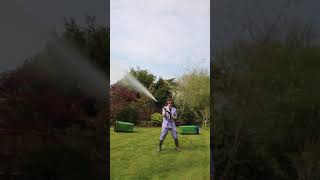 Jet Washing My Wheelie Bins