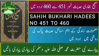 NABI Rehmatﷺne Frmaya|viralHadith|Sahih Bukhari Hadees No 451 to 460|Hadees Mubarak|Deenislam621