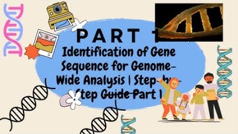 Identification of Gene Sequence for Genome-Wide Analysis | Step-by-Step Guide Part 1