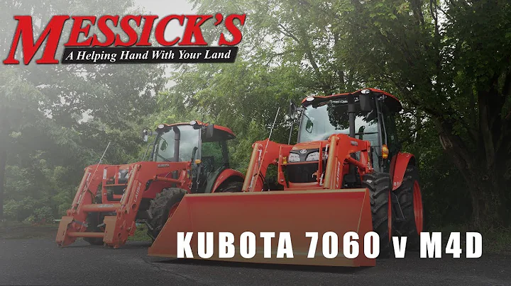 Comparing Kubota's M7060 vs M4D-071 Utility Tractors