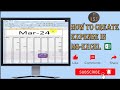 How to create Expense Sheet in MS-Excel