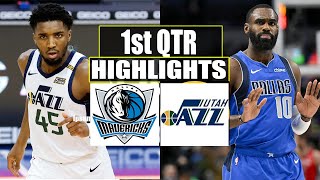 Utah Jazz vs Dallas Mavericks 1st  QTR GAME HIGHLIGHTS | March 21 | 2024 NBA Season