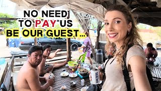 Sweet Khmer Men 🇰🇭 won’t let me pay! Cambodia Best Hospitality! ❤️
