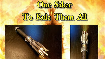 "Sauron" Lord of the Rings Lightsaber w/ Custom LOTR SoundFont #sauron #lotr