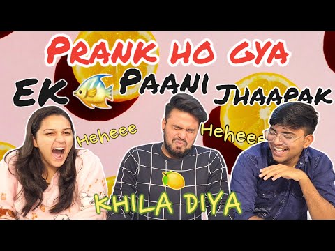 Viral Machli Pani Jhapak Challenge Gone Wrong❌️😂 | Machli Pani Jhapak Challenge 🐟 | @NiksKitchen14