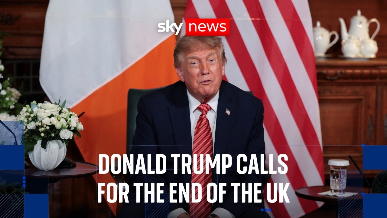 Donald Trump claims a reunified Ireland 'will happen eventually'