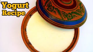 How To Make Yogurt at home - Yogurt Recipe - Village Life in Pakistan - Buffalo Farm in Pakistan