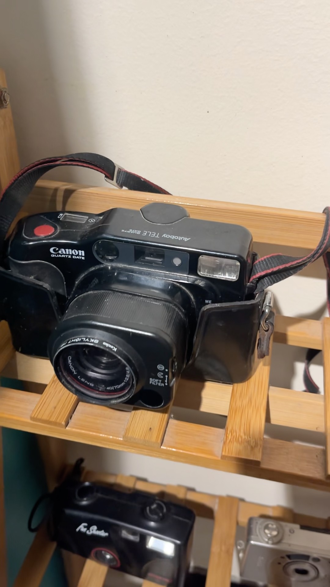 CANON AUTOBOY TELE | THE ULTIMATE 80s FILM CAMERA #fyp #tech