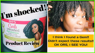 Ors Curls Unleashed SheaButter & Honey Style Creme Review