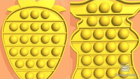 Pop it fidget 3D Gameplay ! Very relaxing and satisfying All Levels Gameplay Walkthrough Android iOS