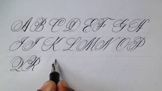 Cursive handwriting for beginners a to z alphabet || like print