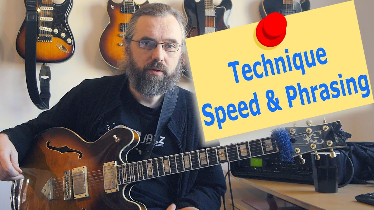 Техника легато для скорости и фразировки — урок игры на гитаре в стиле джаз и бибоп