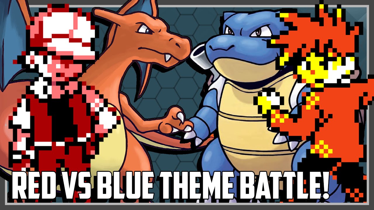 Pokemon Theme Battle Red vs Blue Ft. Original151 YouTube