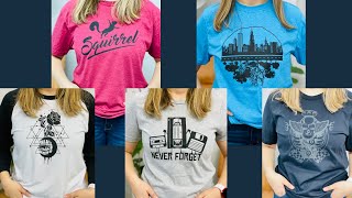 How to make t shirts with the Cricut Explore 3