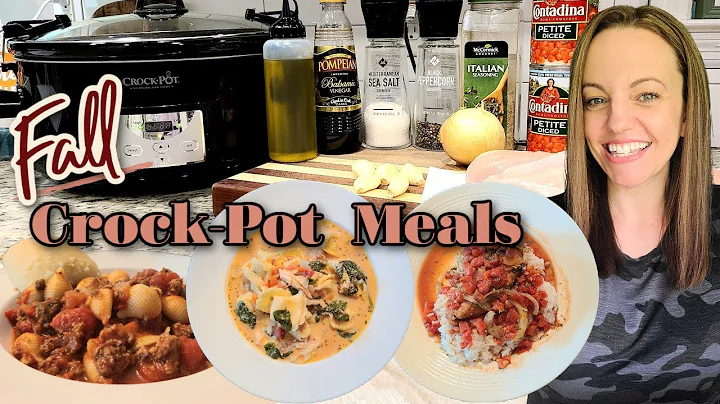 FALL CROCKPOT DINNERS | EASY CROCKPOT MEALS | WINNER DINNERS | WEEKNIGHT SLOW COOKER MEALS | NO. 104