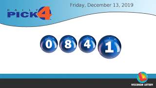WI Lottery DailyPicks 12/13/2019