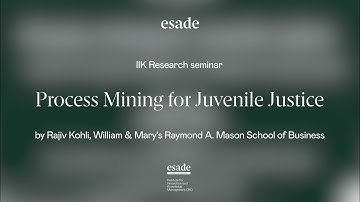 IIK Research seminar | Process Mining for Juvenile Justice