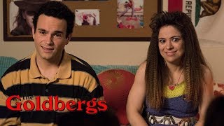 goldbergs the scrunchie rule with laugh track