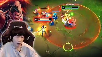 XiaoChaoMeng : His DARIUS is a MONSTER in Toplane - Engsub