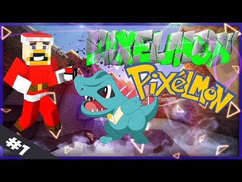 Minecraft PIXELMON 3.0 - Episode #1 w/ MrCyberProject! - "BABY TOTODILE!"