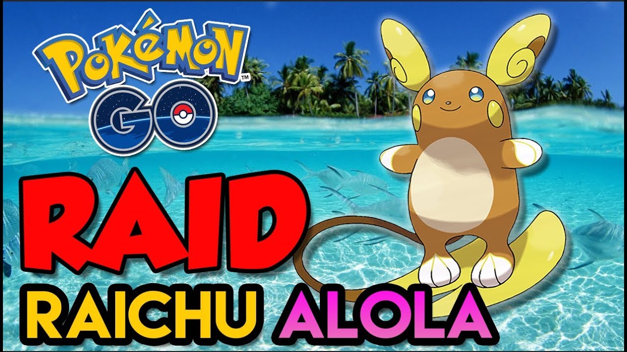 SOLANDO RAICHU DE ALOLA - Pokémon Go