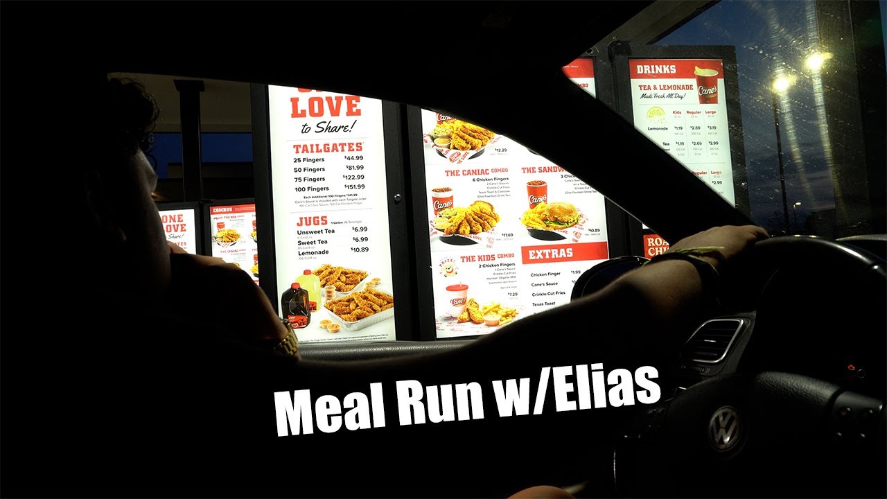 A Meal Run With Elias