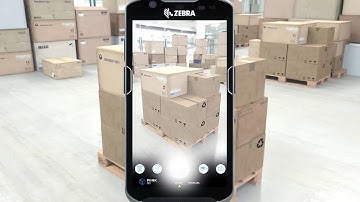 3) PIINK 3d v1.9 : semi-automatic mode - pallet dimensioning and bounding box with ARCore