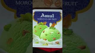 ?? Tasty Amul Moroccan Dry Fruit Ice Cream ????? | shorts funny icecream