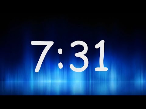 7:31 Minutes Timer / Countdown from 7min 31sec