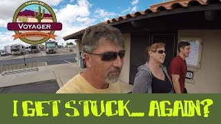 Checking out Voyager RV resort Tucson AZ and new friends