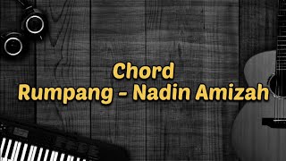Chord Rumpang - Nadin Amizah     |     cover